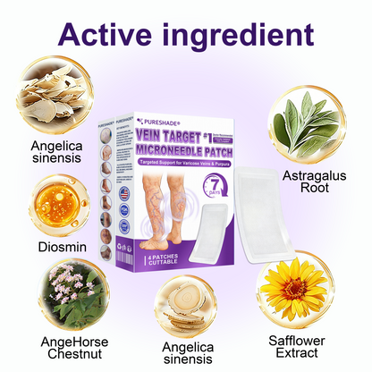 𝐏𝐔𝐑𝐄𝐒𝐇𝐀𝐃𝐄® 𝐕𝐞𝐢𝐧 𝐓𝐚𝐫𝐠𝐞𝐭 𝐌𝐢𝐜𝐫𝐨𝐧𝐞𝐞𝐝𝐥𝐞 𝐏𝐚𝐭𝐜𝐡⚡Instant Relief, Long-Term Results big sale