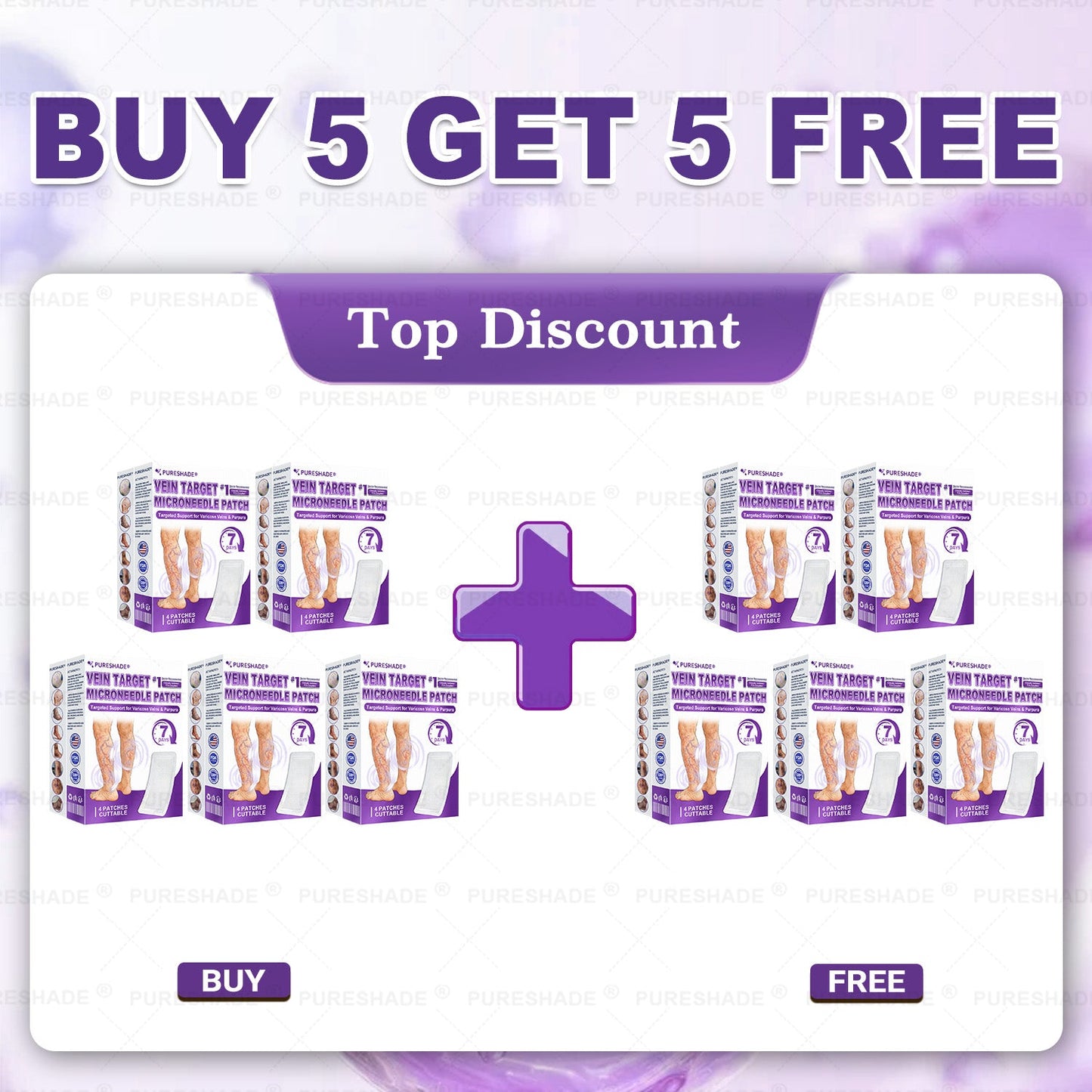 𝐏𝐔𝐑𝐄𝐒𝐇𝐀𝐃𝐄® 𝐕𝐞𝐢𝐧 𝐓𝐚𝐫𝐠𝐞𝐭 𝐌𝐢𝐜𝐫𝐨𝐧𝐞𝐞𝐝𝐥𝐞 𝐏𝐚𝐭𝐜𝐡⚡Instant Relief, Long-Term Results big sale