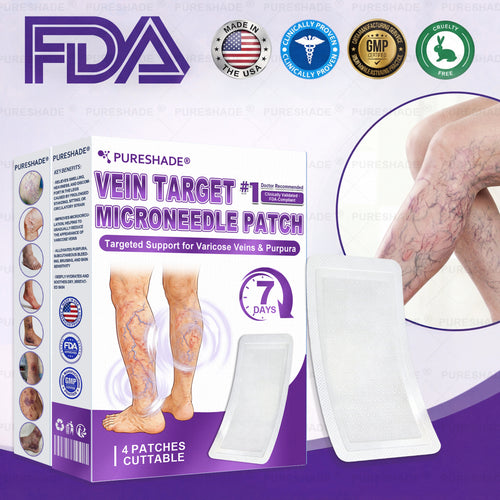 𝐏𝐔𝐑𝐄𝐒𝐇𝐀𝐃𝐄® 𝐕𝐞𝐢𝐧 𝐓𝐚𝐫𝐠𝐞𝐭 𝐌𝐢𝐜𝐫𝐨𝐧𝐞𝐞𝐝𝐥𝐞 𝐏𝐚𝐭𝐜𝐡⚡Instant Relief, Long-Term Results big sale