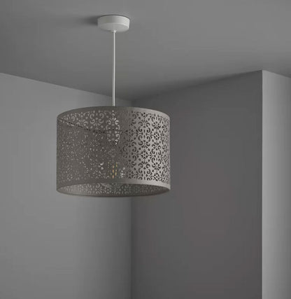 Metal Drum Pendant Shade