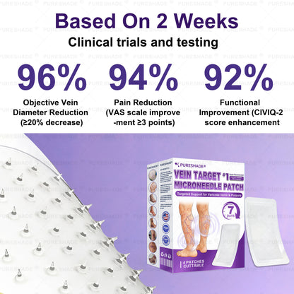 𝐏𝐔𝐑𝐄𝐒𝐇𝐀𝐃𝐄® 𝐕𝐞𝐢𝐧 𝐓𝐚𝐫𝐠𝐞𝐭 𝐌𝐢𝐜𝐫𝐨𝐧𝐞𝐞𝐝𝐥𝐞 𝐏𝐚𝐭𝐜𝐡⚡Instant Relief, Long-Term Results big sale